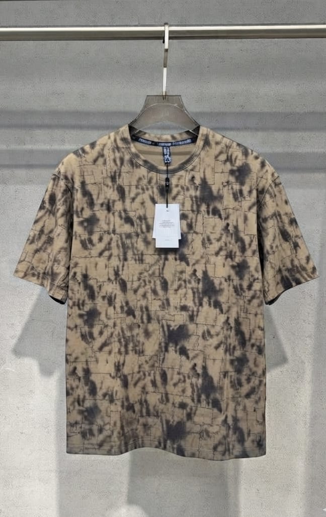Abstract Printed Crewneck Tee