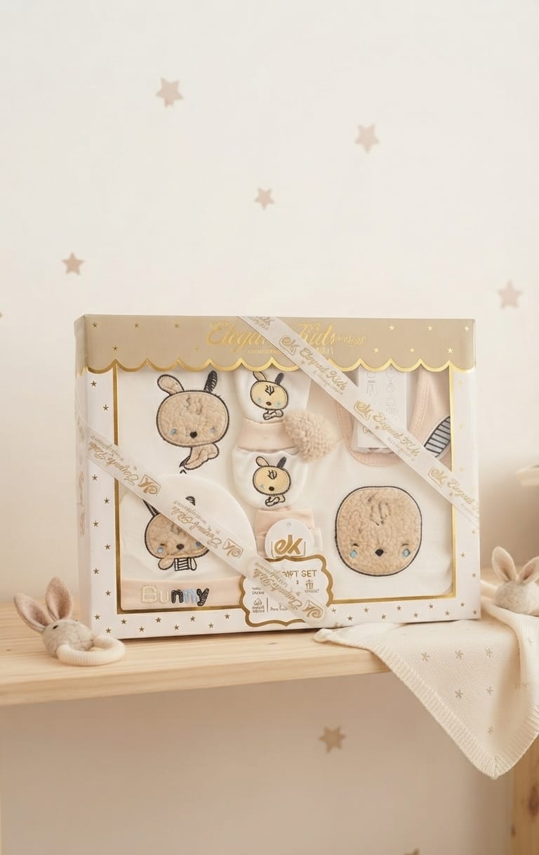 Little Bunny Blue Gift Set Description: