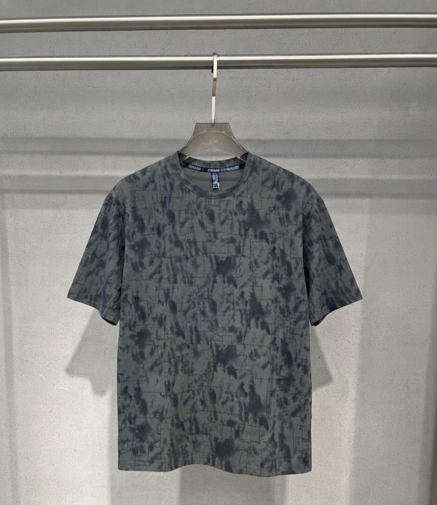 Abstract Printed Crewneck Tee