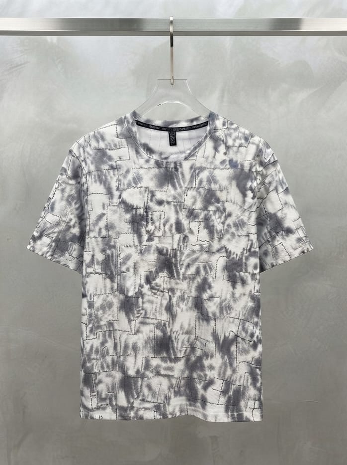Abstract Printed Crewneck Tee
