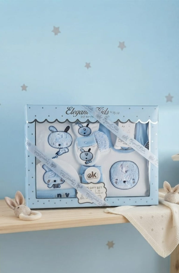Little Bunny Blue Gift Set Description: