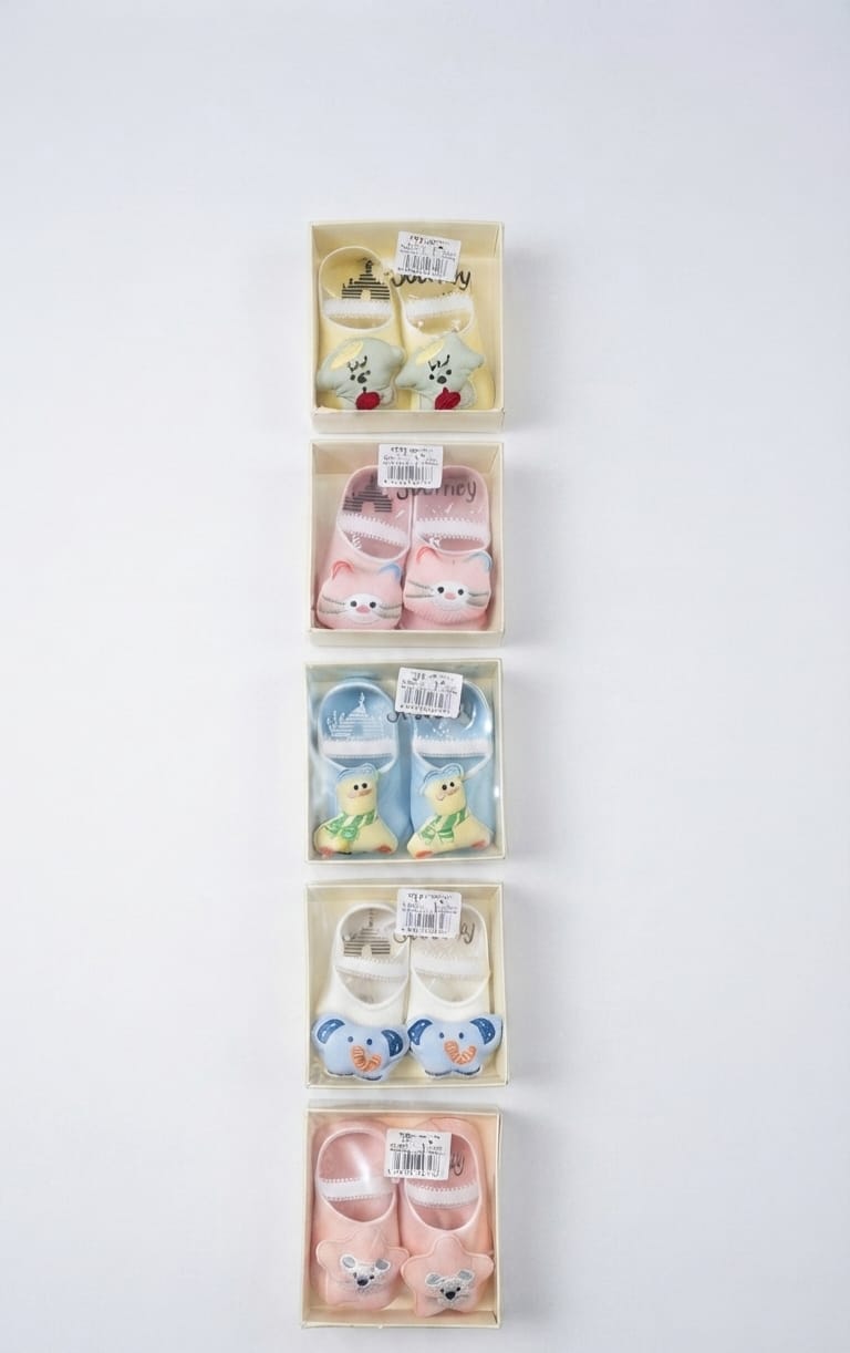 Cute Character Baby Booties Collection